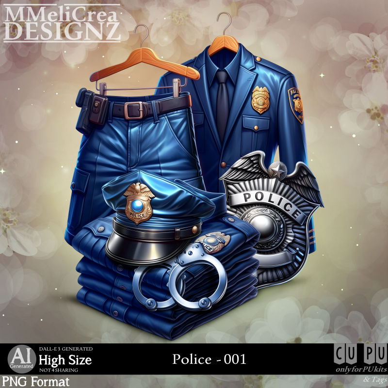 (image for) AI - Police - CU001 (CU4PU/PNG/PACK)